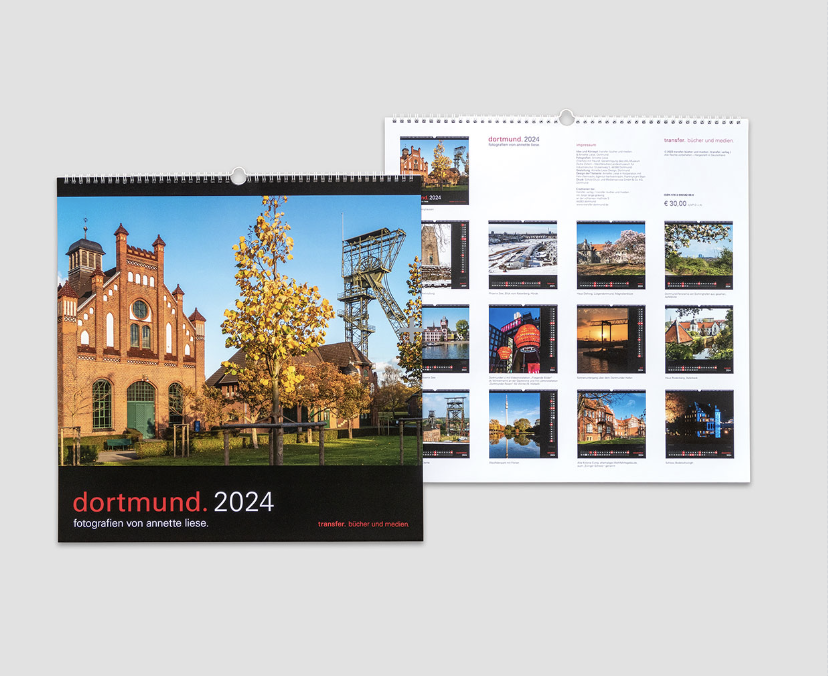 Dortmund Kalender 2024 Dortmund Druckerei Scholz-Druck
