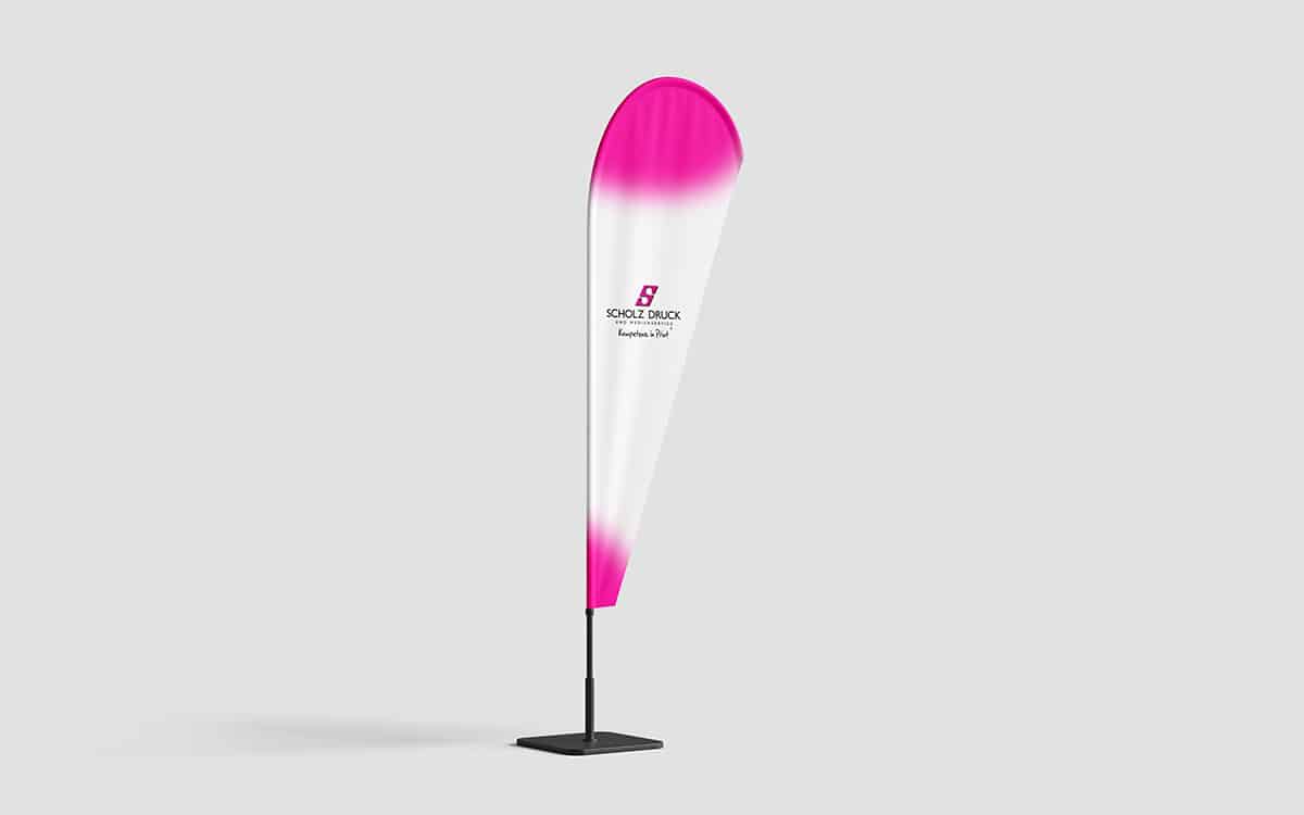 Beachflag Druckprodukt Scholz Druck Druckerei Dortmund-Mockup WEB